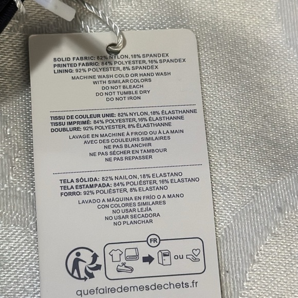 MWT Summer Mac 2 piece swim suit. Size XL - Picture 5 of 8